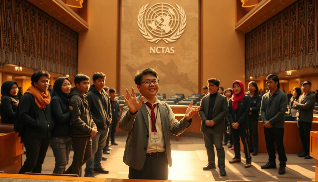 Mahasiswa Indonesia di Forum PBB