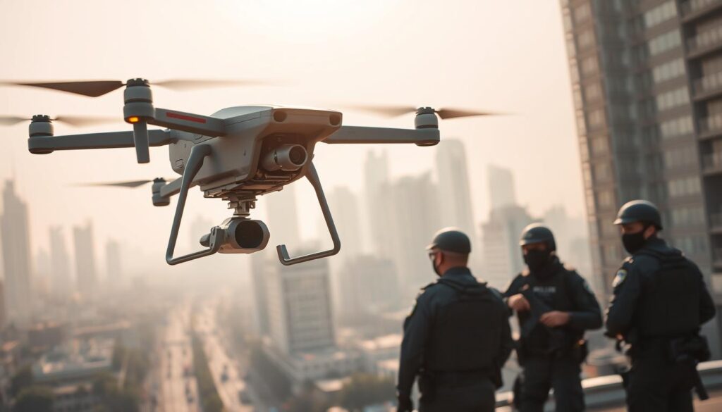 penegakan hukum dengan drone