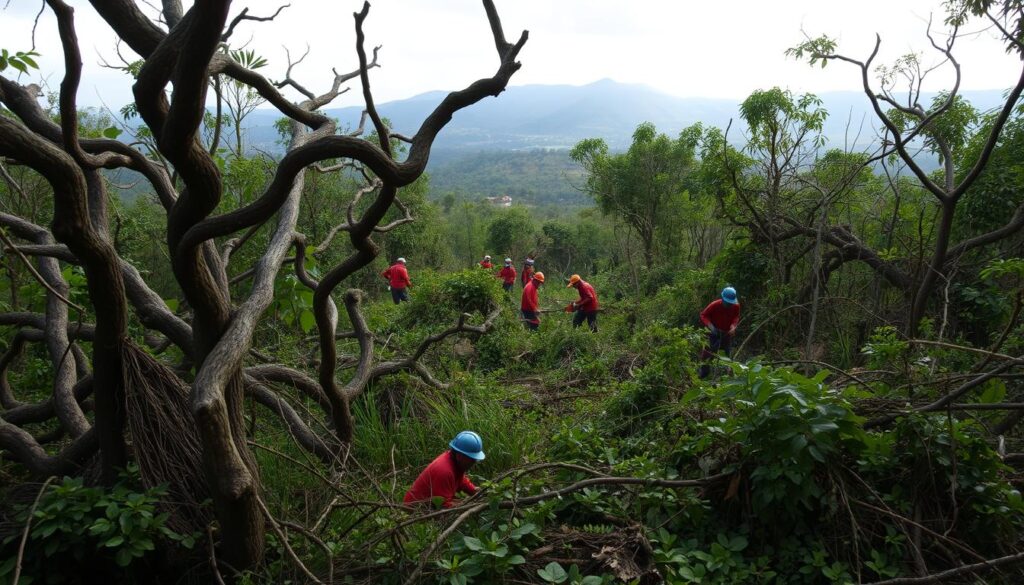 tantangan rehabilitasi hutan
