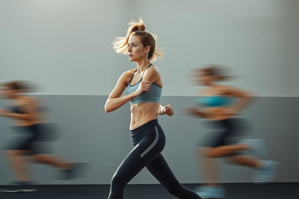 Latihan kardio HIIT untuk program merancang latihan mingguan Latihan kardio HIIT untuk program merancang latihan mingguan